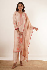 handwork designer suit with dupatta