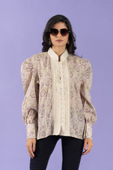 Vintage Floral Shirt Womens