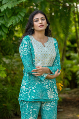 teal-mirror-work-co-ord-set