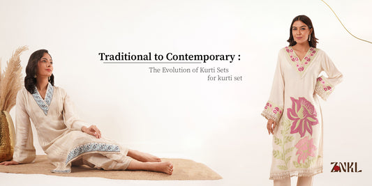 Traditional to Contemporary: The Evolution of Kurti Sets