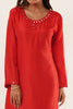 mirror-work-in-red-kurti-set-with-printed-brocade-dupatta
