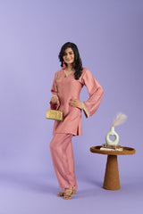 Pink Kurti Set For Women