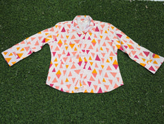 Multicolor Geometric Printed Shirt